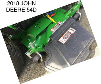 2018 JOHN DEERE 54D