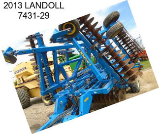 2013 LANDOLL 7431-29