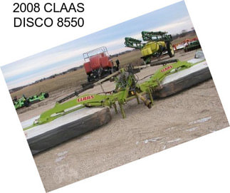 2008 CLAAS DISCO 8550