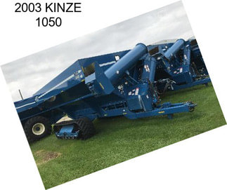 2003 KINZE 1050