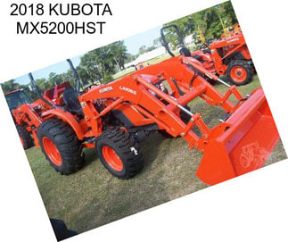 2018 KUBOTA MX5200HST