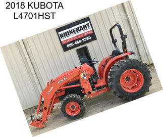 2018 KUBOTA L4701HST