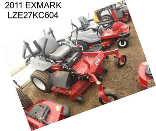 2011 EXMARK LZE27KC604