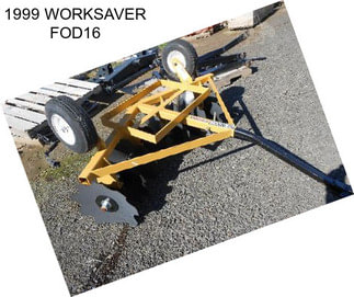 1999 WORKSAVER FOD16