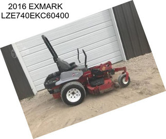 2016 EXMARK LZE740EKC60400
