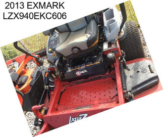 2013 EXMARK LZX940EKC606