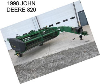 1998 JOHN DEERE 820