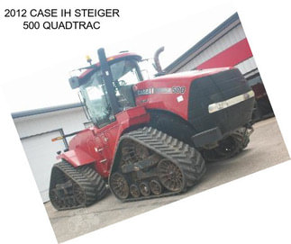 2012 CASE IH STEIGER 500 QUADTRAC