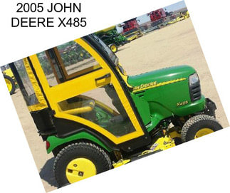 2005 JOHN DEERE X485