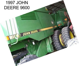 1997 JOHN DEERE 9600