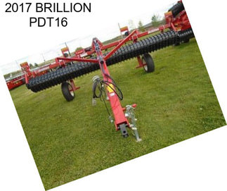 2017 BRILLION PDT16