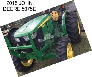 2015 JOHN DEERE 5075E