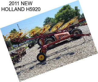 2011 NEW HOLLAND H5920