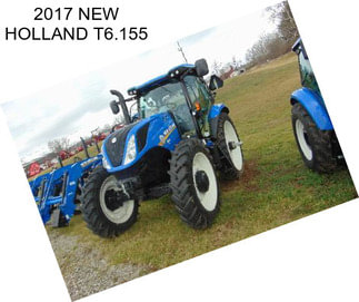 2017 NEW HOLLAND T6.155