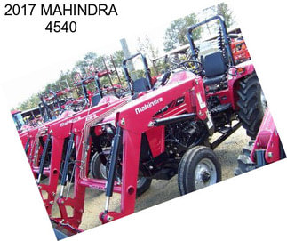 2017 MAHINDRA 4540