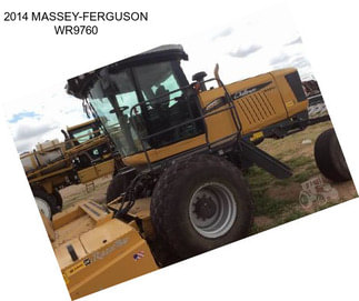 2014 MASSEY-FERGUSON WR9760