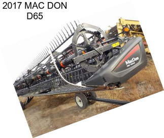 2017 MAC DON D65