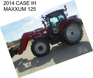 2014 CASE IH MAXXUM 125