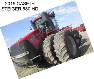 2015 CASE IH STEIGER 580 HD