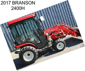 2017 BRANSON 2400H