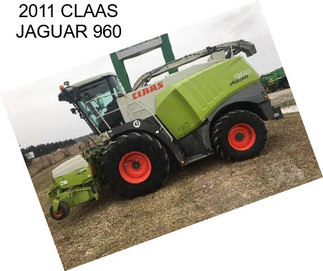 2011 CLAAS JAGUAR 960