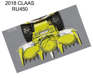 2018 CLAAS RU450