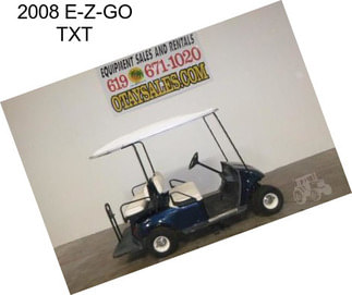 2008 E-Z-GO TXT