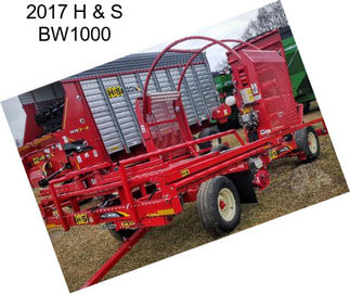 2017 H & S BW1000