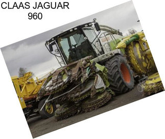 CLAAS JAGUAR 960