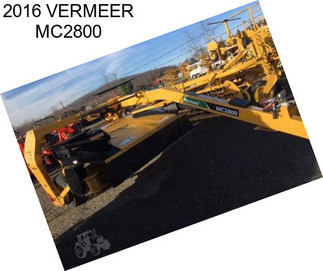 2016 VERMEER MC2800