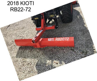 2018 KIOTI RB22-72