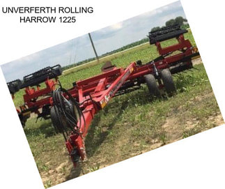 UNVERFERTH ROLLING HARROW 1225