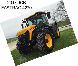 2017 JCB FASTRAC 4220