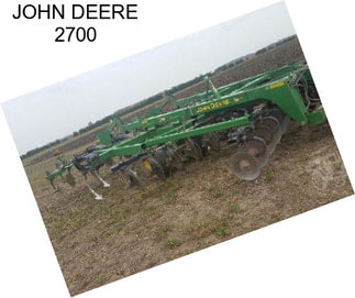 JOHN DEERE 2700