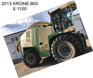 2013 KRONE BIG X 1100