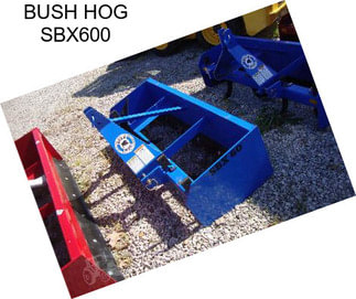 BUSH HOG SBX600