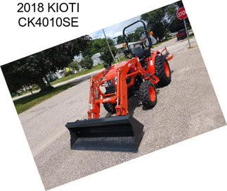 2018 KIOTI CK4010SE