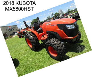 2018 KUBOTA MX5800HST