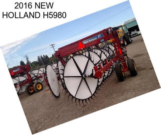 2016 NEW HOLLAND H5980