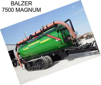 BALZER 7500 MAGNUM