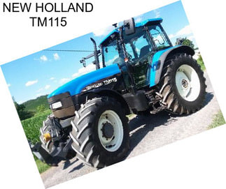 NEW HOLLAND TM115