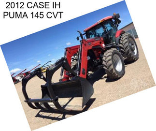 2012 CASE IH PUMA 145 CVT