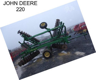 JOHN DEERE 220