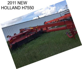 2011 NEW HOLLAND H7550