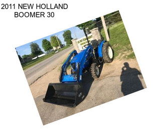 2011 NEW HOLLAND BOOMER 30