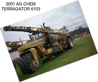 2001 AG-CHEM TERRAGATOR 6103