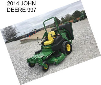 2014 JOHN DEERE 997