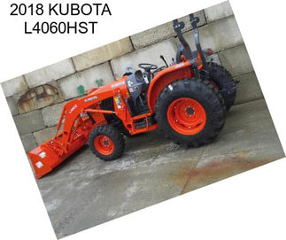2018 KUBOTA L4060HST