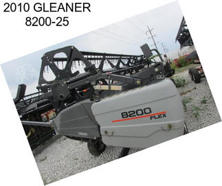 2010 GLEANER 8200-25