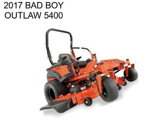 2017 BAD BOY OUTLAW 5400